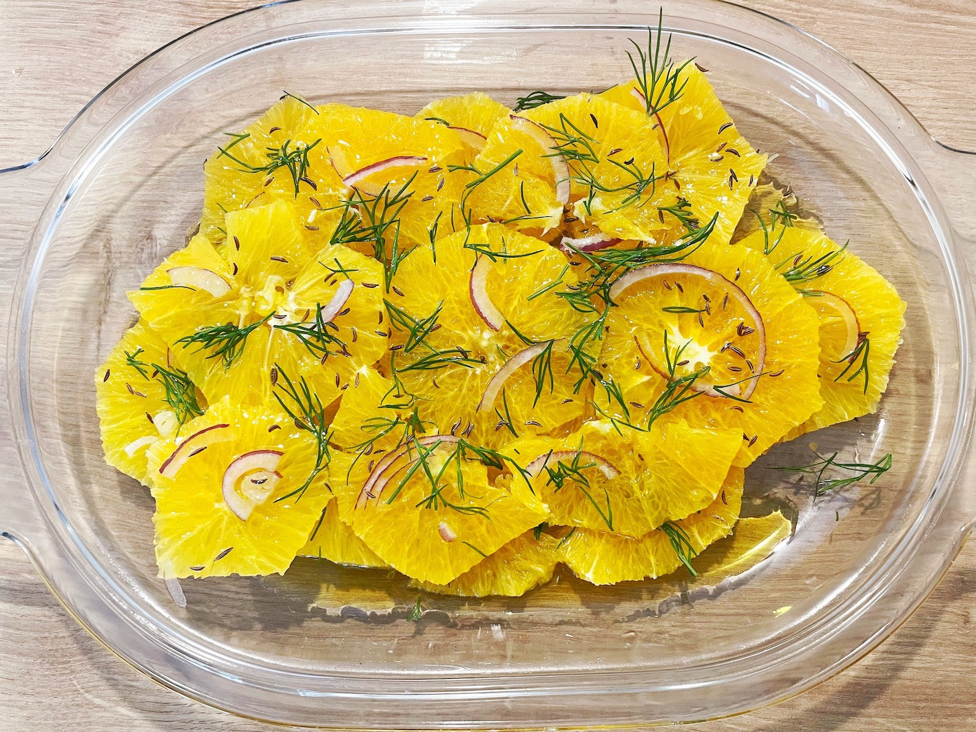 Orangen-Salat