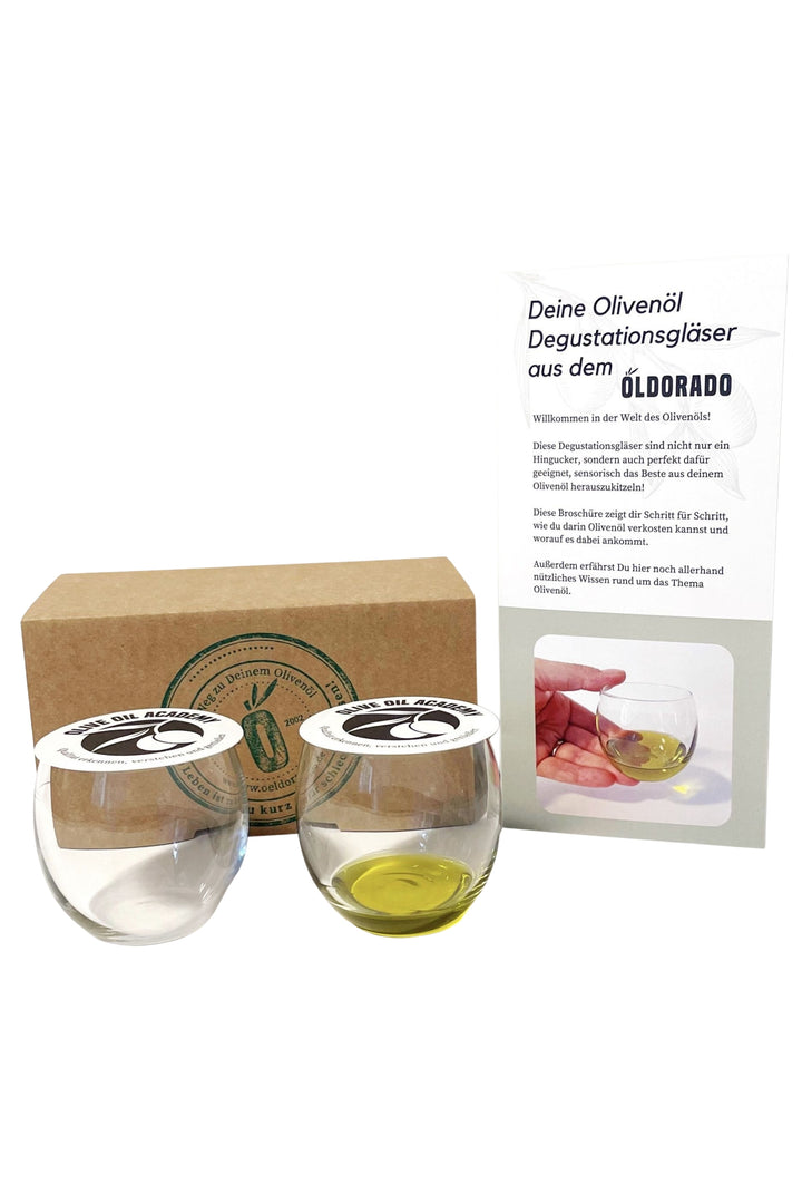 Olivenöl Degustationsgläser