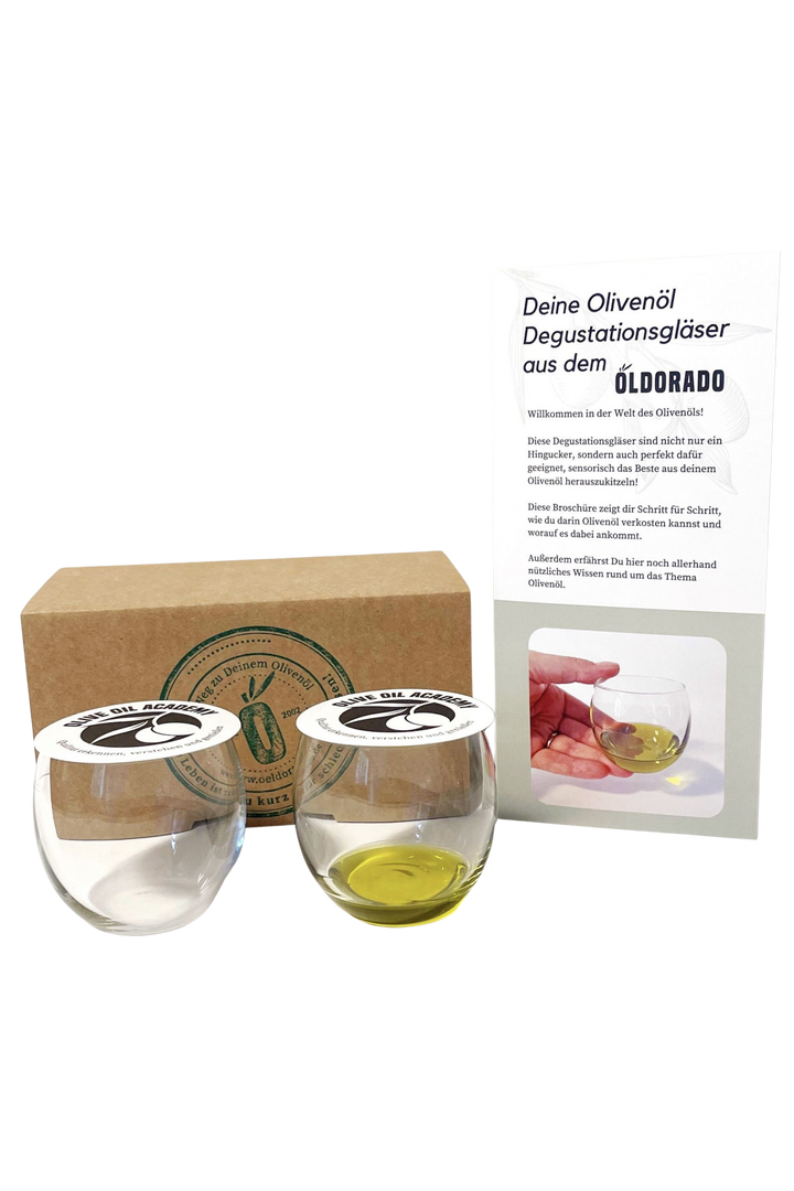 Olivenöl Degustationsgläser