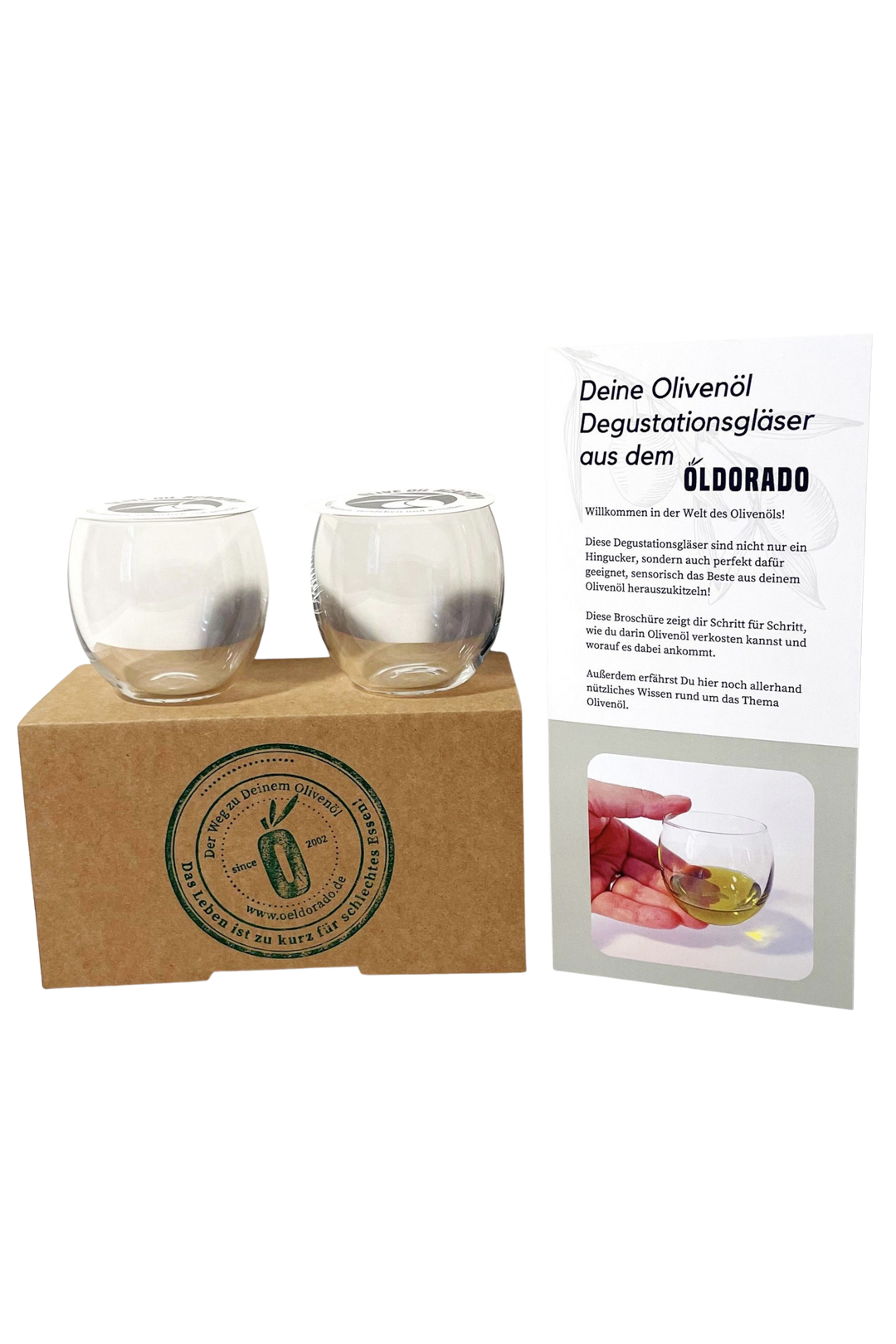 Olivenöl Degustationsgläser