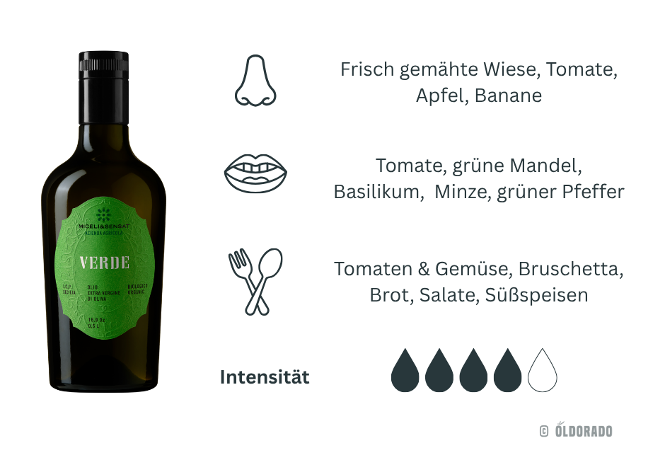 Verde Bio Olivenöl aus Sizilien